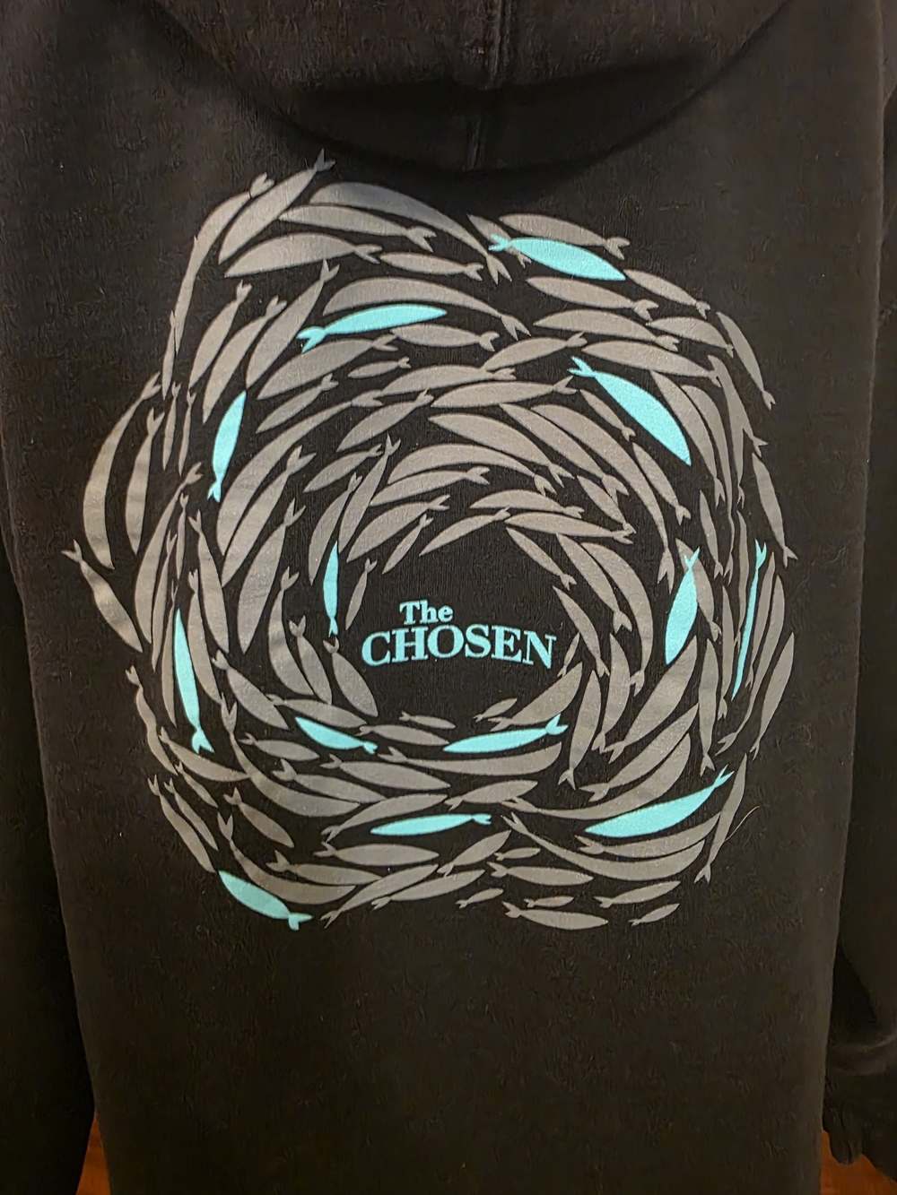 The Chosen Mens Black Hoodie Sweatshirt -